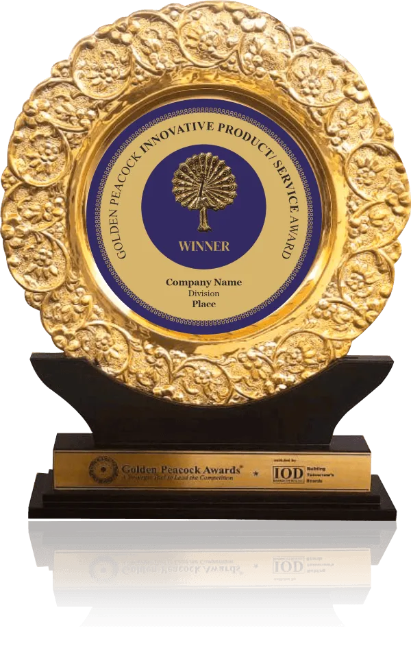 Golden Peacock Innovative Product / Service Award