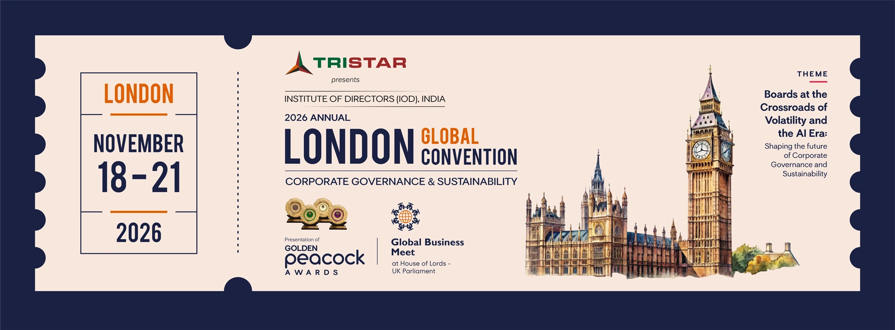 Tristar Group Title Partnered 2026 London Global Convention on Corporate Governance & Sustainability