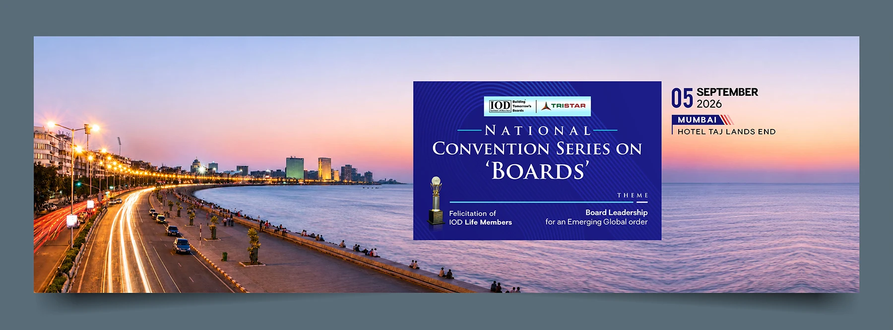 Tristar Group Title Partnered IOD National Convention Series on 'Boards' 2026 at Mumbai